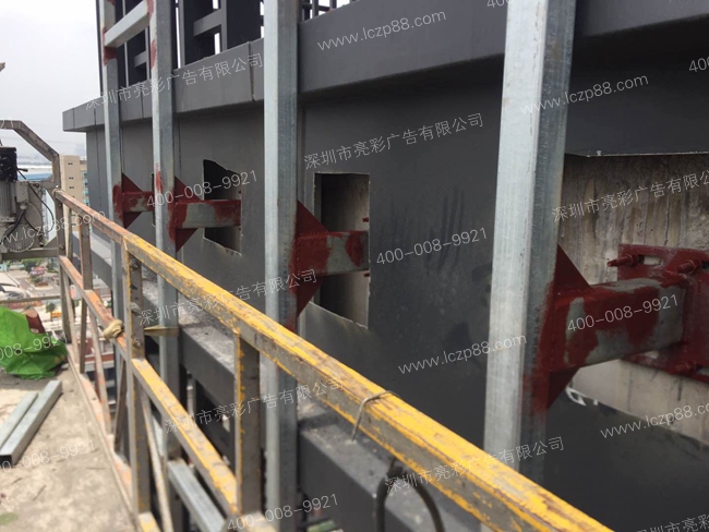发光字广告牌施工